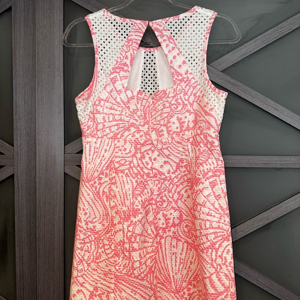 Lilly Pulitzer Kaylee Hubba Bubba Sea Cups Shift Dress - Picture 10 of 13
